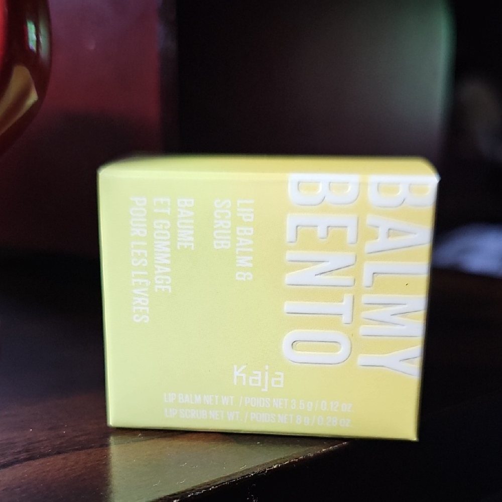 Kaja Balmy Bento Lip Balm & Scrub In Pina Colada. New & Sealed.